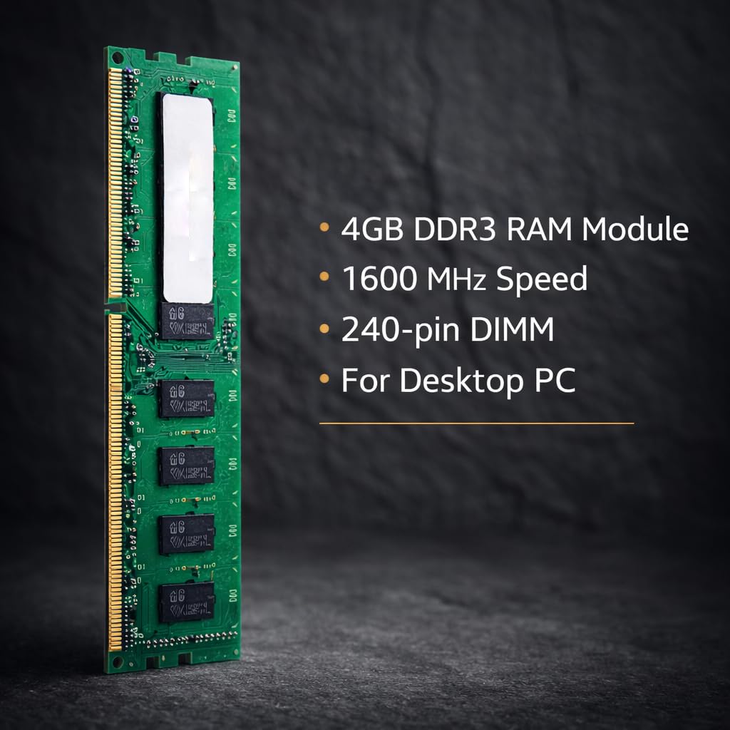 Assembled Desktop CPU with Core i3-4150 4th Gen (3.50 GHz) | 4GB